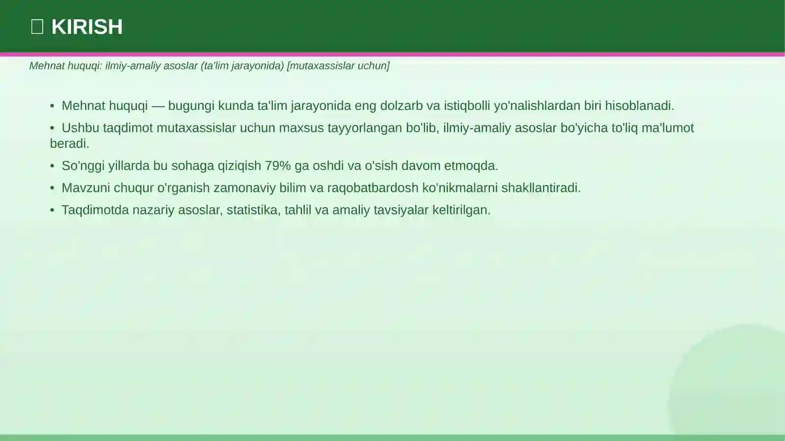Mehmat huquqi: ilmiy-amaliy asoslar (ta'lim jarayonida) 3