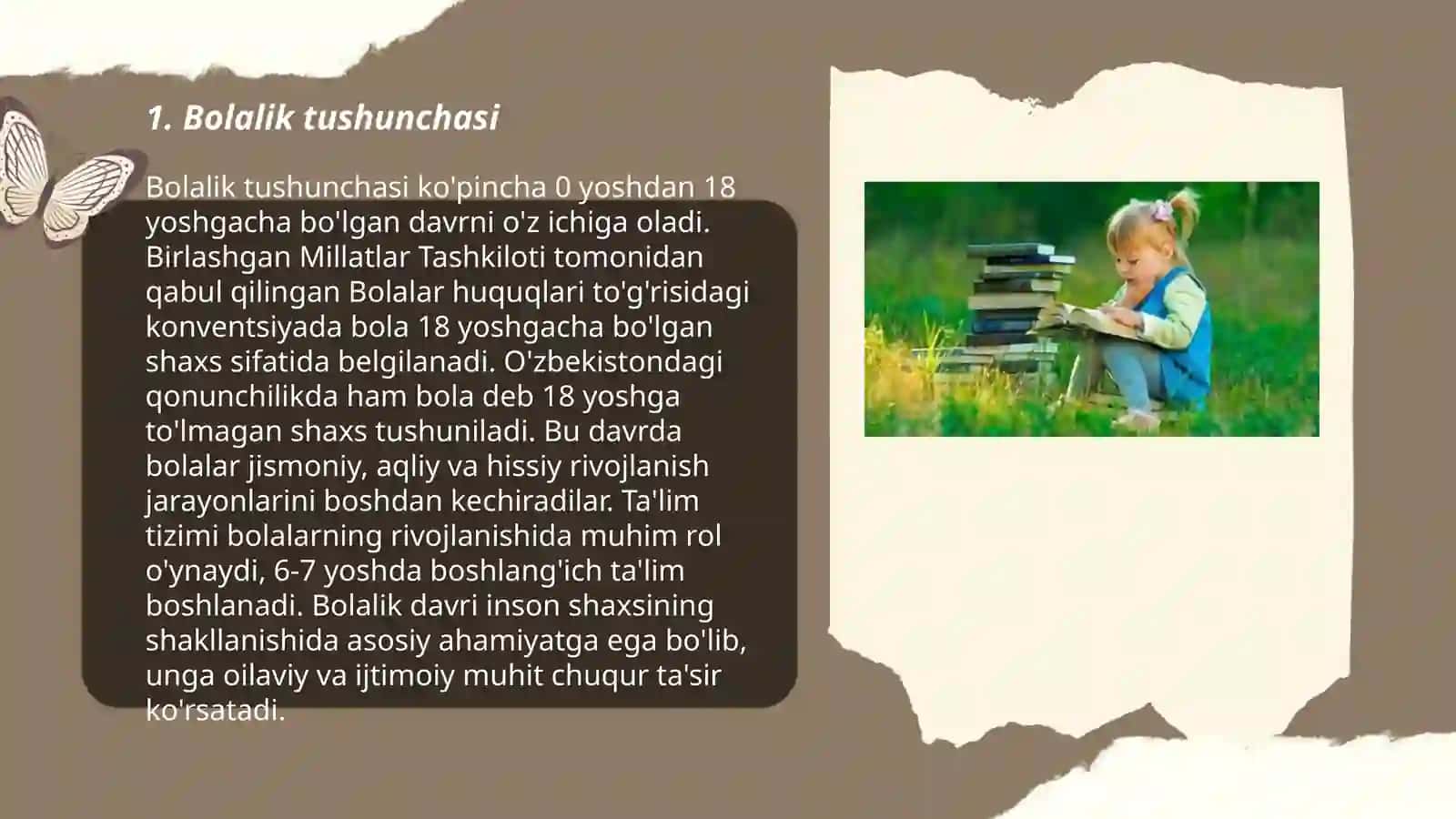Bolalik maqsadli guruhi 3
