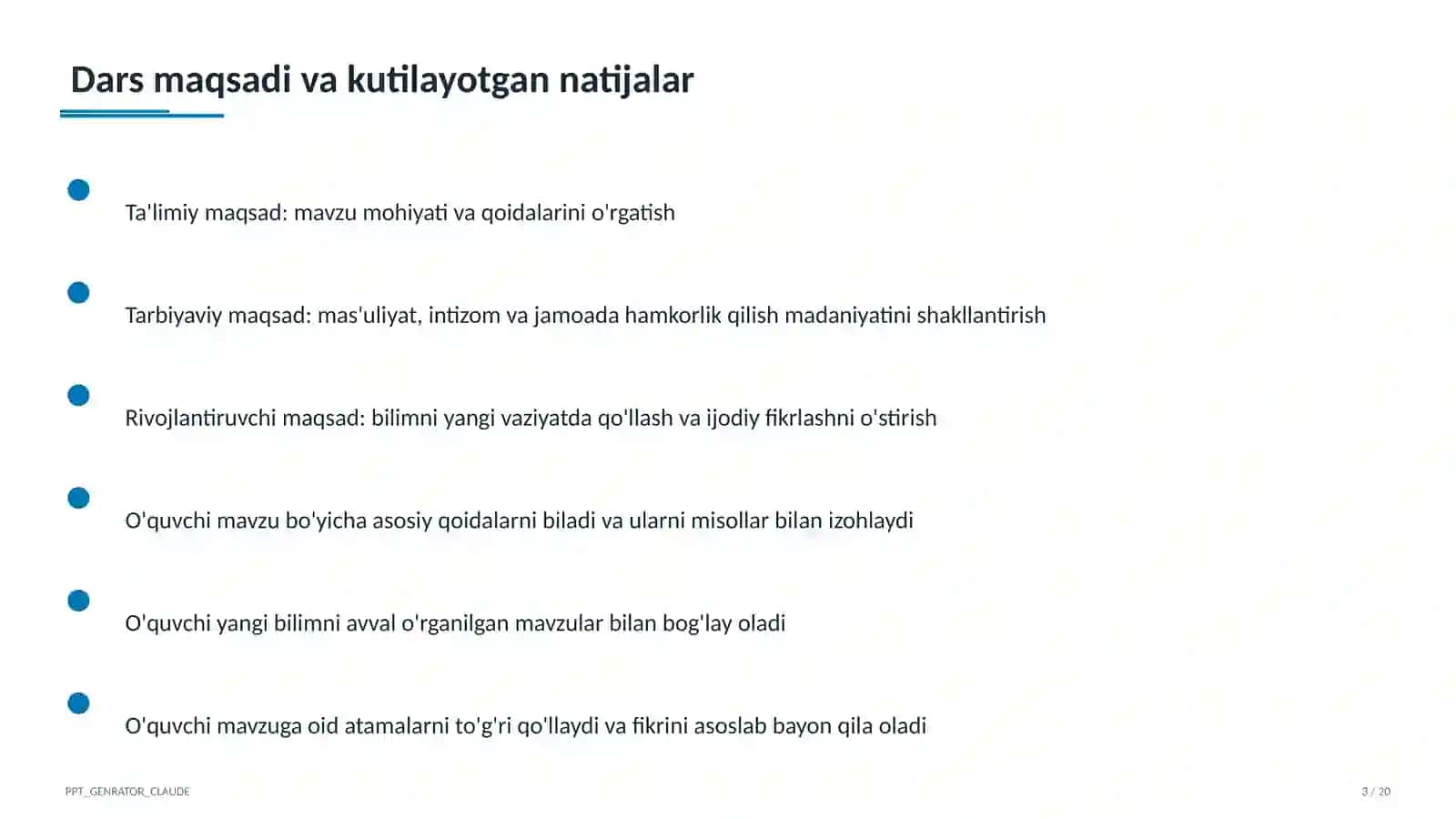 Mening oilam: rus tilida so'zlashuv (3-sinf) 3