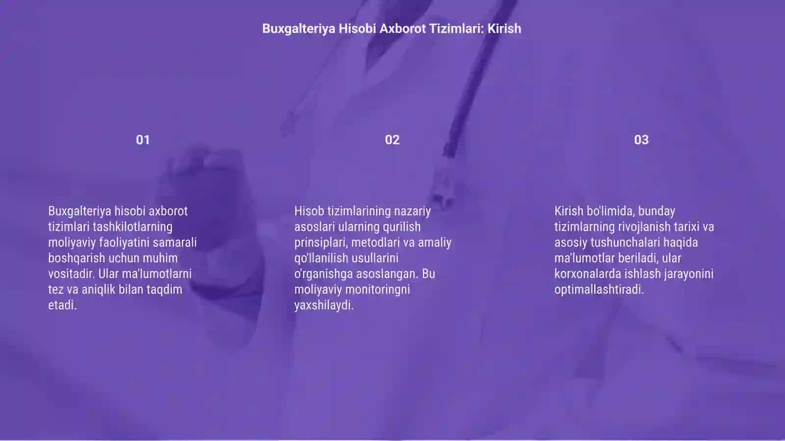 Buxgalteriya hisobi axborot tizimlarining nazariy asoslari 3