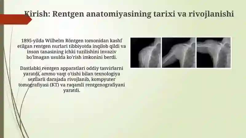 Rentgen anatomiyasida yangi texnalogiyalar 3