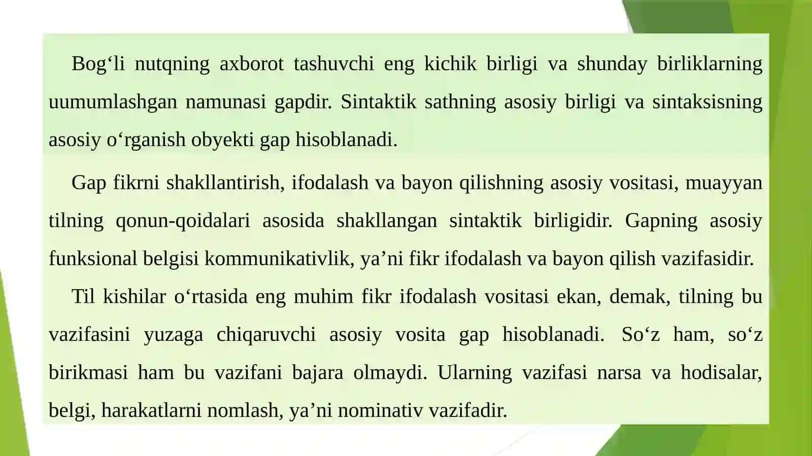 GAP KOMMUNIKATIV NUTQIY BIRLIK SIFATIDAR 3