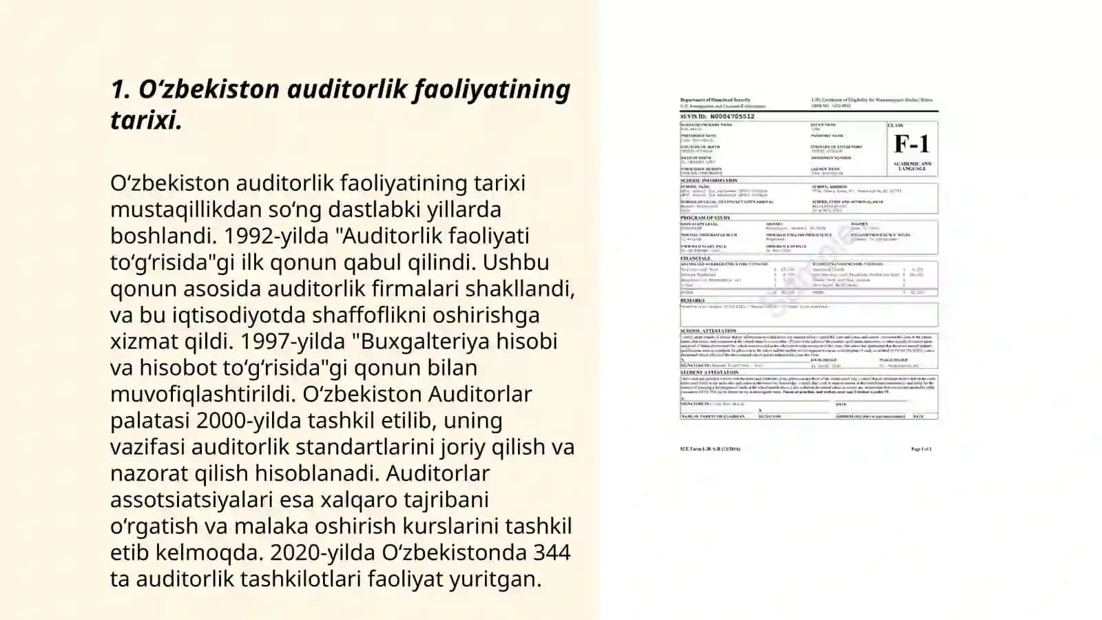 O‘zbekiston auditorlik faoliyatining tarixi 3