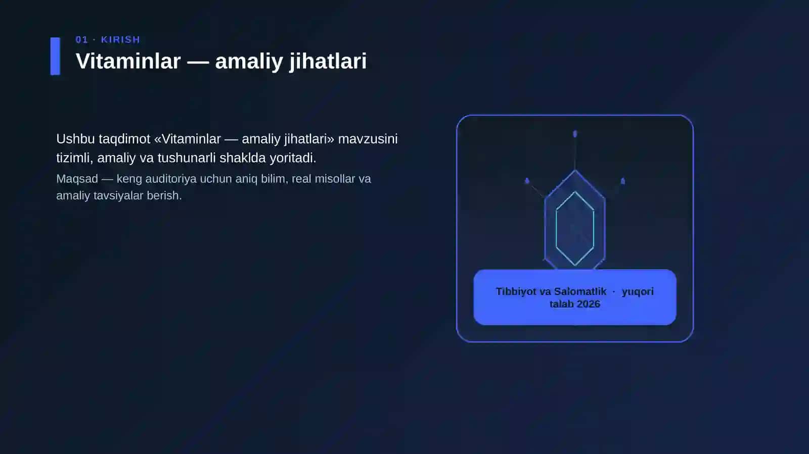 Vitaminlar — amaliy jihatlari 3