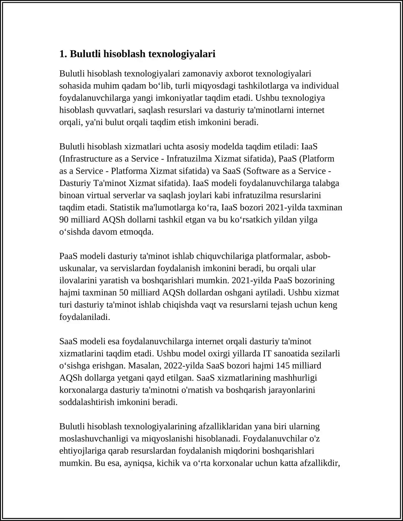 ZAMONAVIY DASTURIY VOSITALAR BILAN ISHLASH AXBOROT TEXNOLOGIYALARI 3