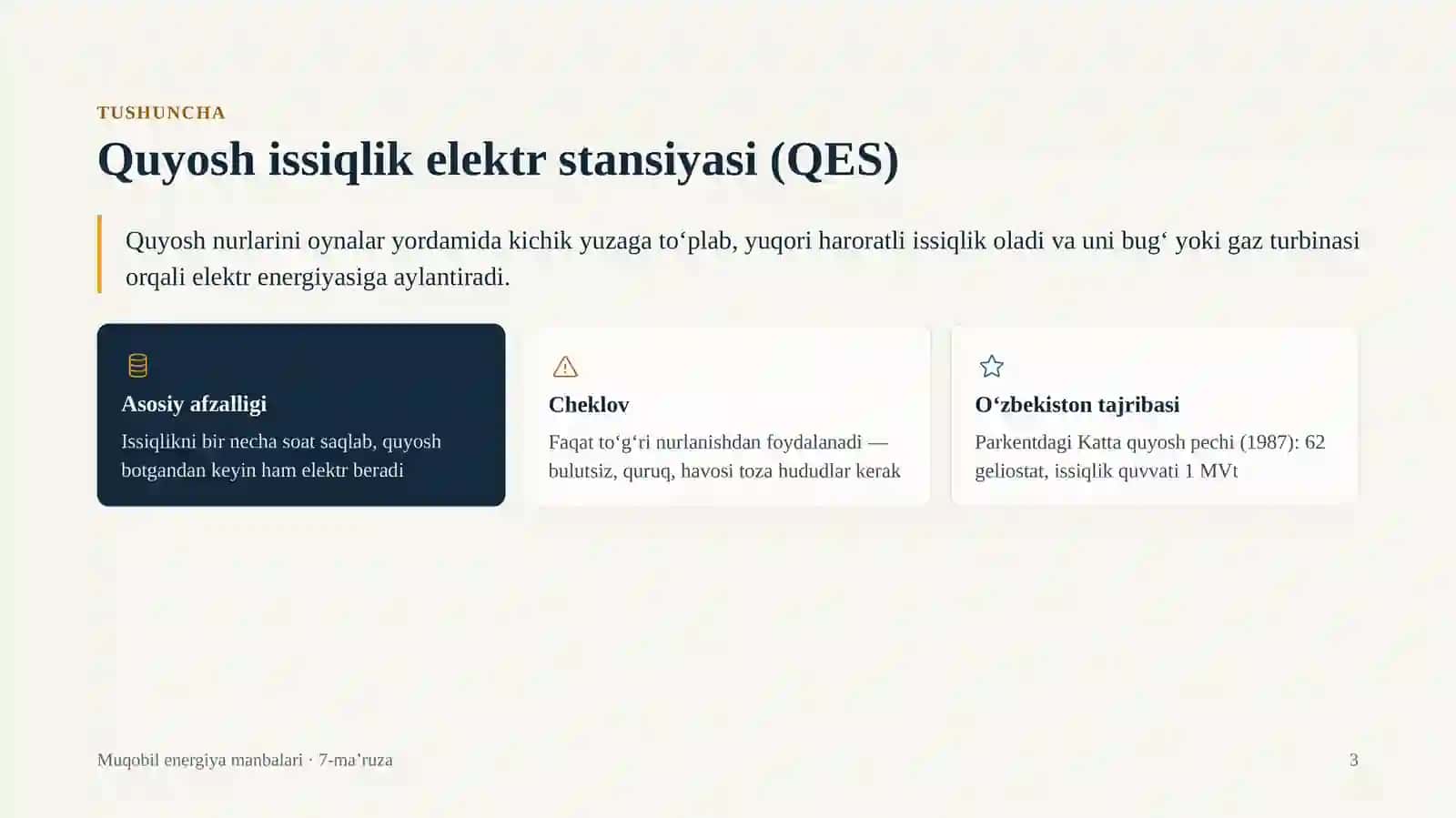 Quyoshni kuzatish tizimlari 3