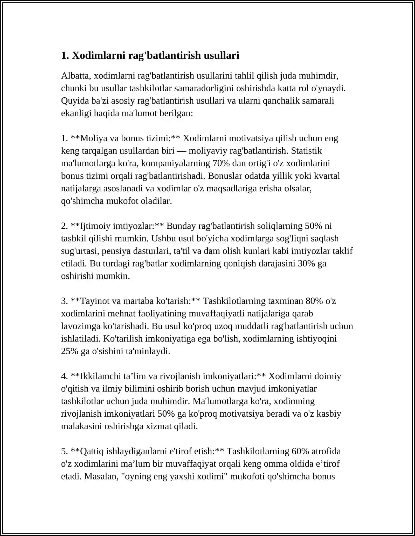XODIMLARNI BOSHQARISH VA MOTIVATSIYA 3
