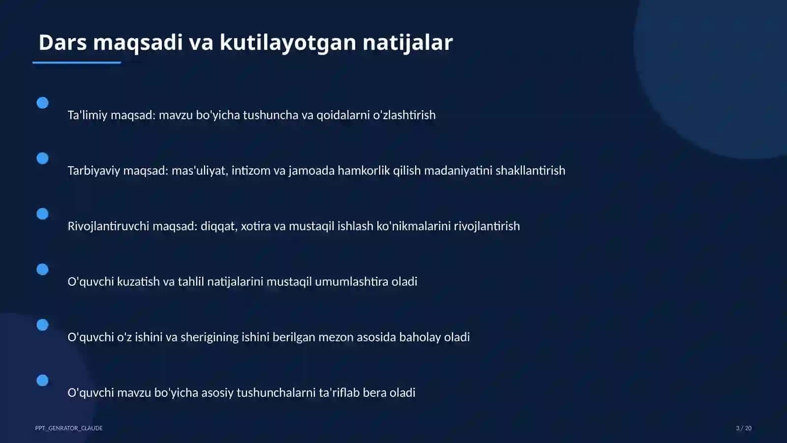 Mustaqil O'zbekistonning davlat ramzlari va Konstitutsiyasi (11-sinf) 3