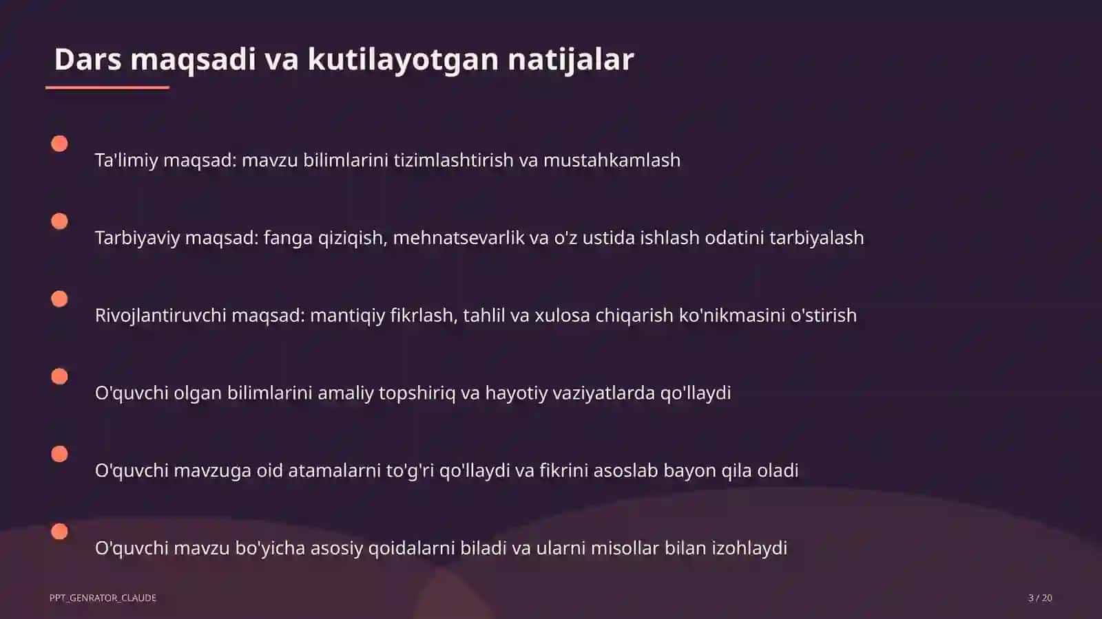 Musiqa tovushlari: baland va past (1-sinf) 3