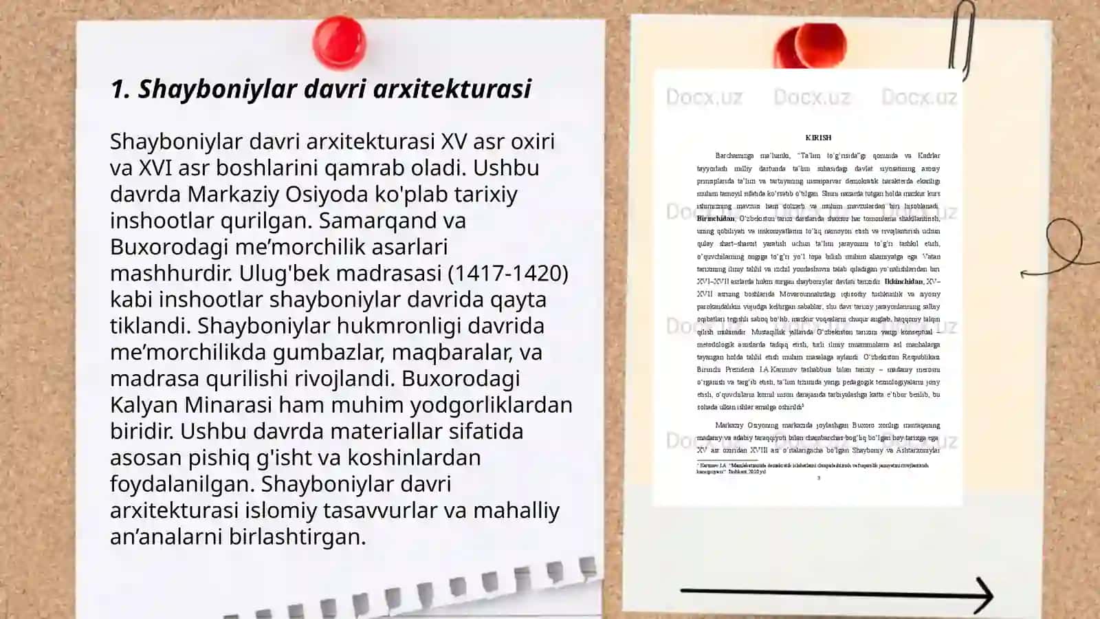 Shayboniylar va Ashtarxoniylar davri madaniyatining asosiy jihatlari 3