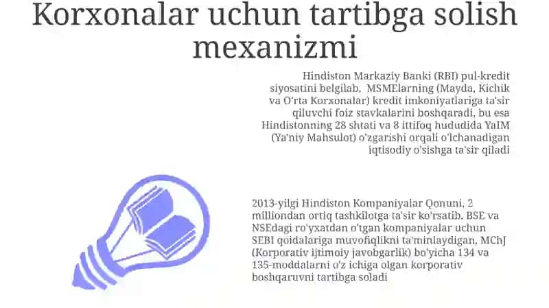 Makroiqtisodiy ta'sirlar va tartibga solish islohotlari 3