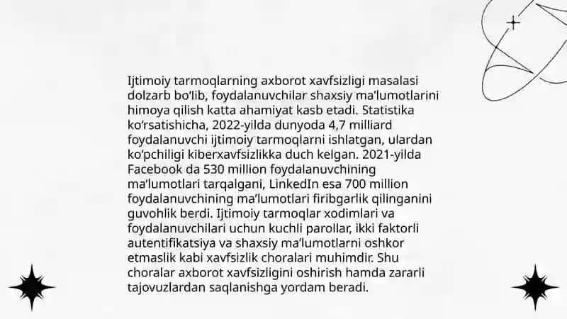 Ijtimoiy Tarmoqlar Axborot Hurujlari va Tatqitlari 3