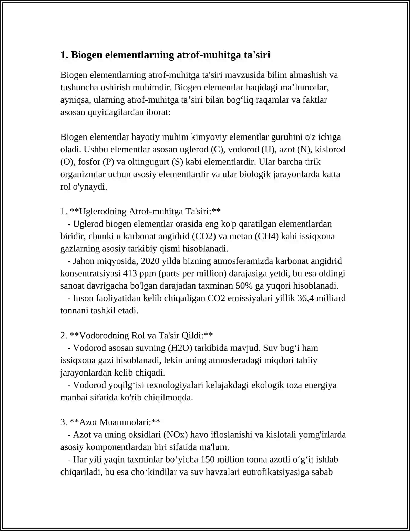 BIOGEN ELEMENTLAR KONSENTRATSIYASI OZGARISHI BN BOGLIQ ENDEMIK VA KASB KASALLIKLARI 3