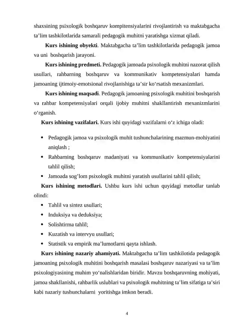 Maktabgacha ta’lim muassasalari (tashkilotlari) da pedagogik jamoaning psixologik muhitini  boshqarish 3