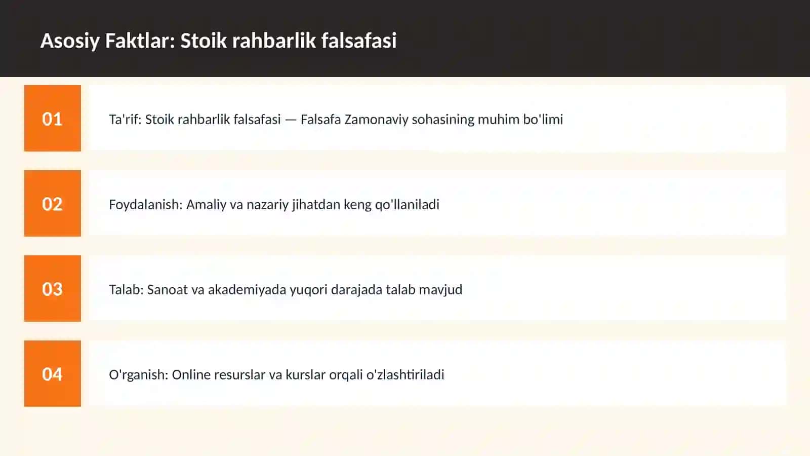 Stoik rahbarlik falsafasi 3