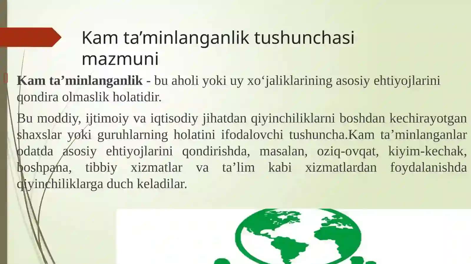 Kam ta’minlanganlik tushunchasi va asosiy sabablari 3