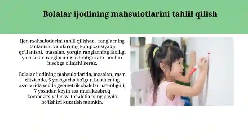 Boshlang'ich Sinf O'quvchilarining Ijodiy Qobiliyatlarini Baholash Metodlari 3
