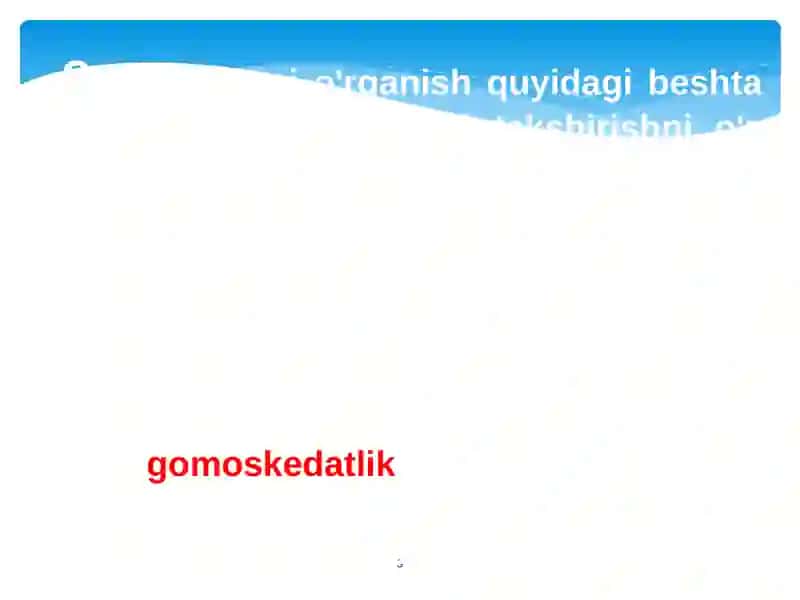 Umumlashgan EKKM 3