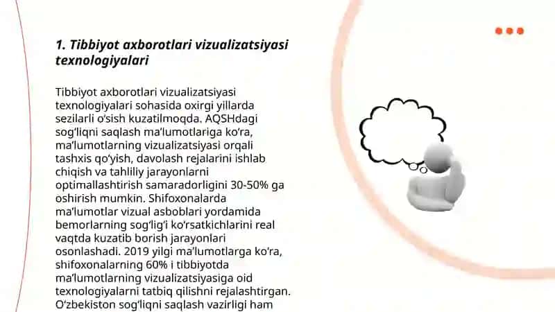 Tibbiyot axborotlarni taqdimotlar kurnishidan shaklantirsh texnalogiyasi 3