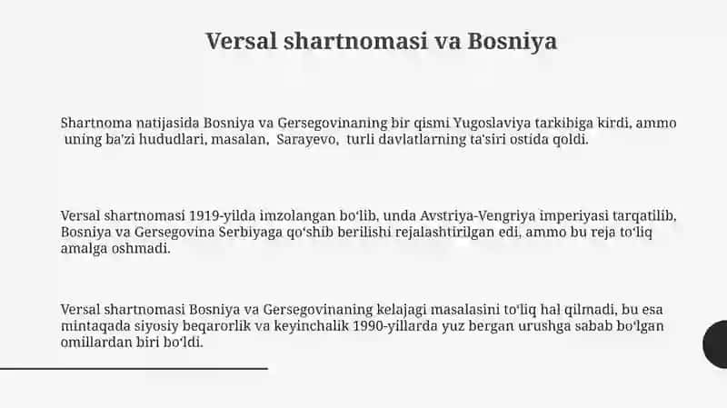 Bosniya Masalasi va Yevropada Xalqaro Munosabatlarning Kuzayishi 3