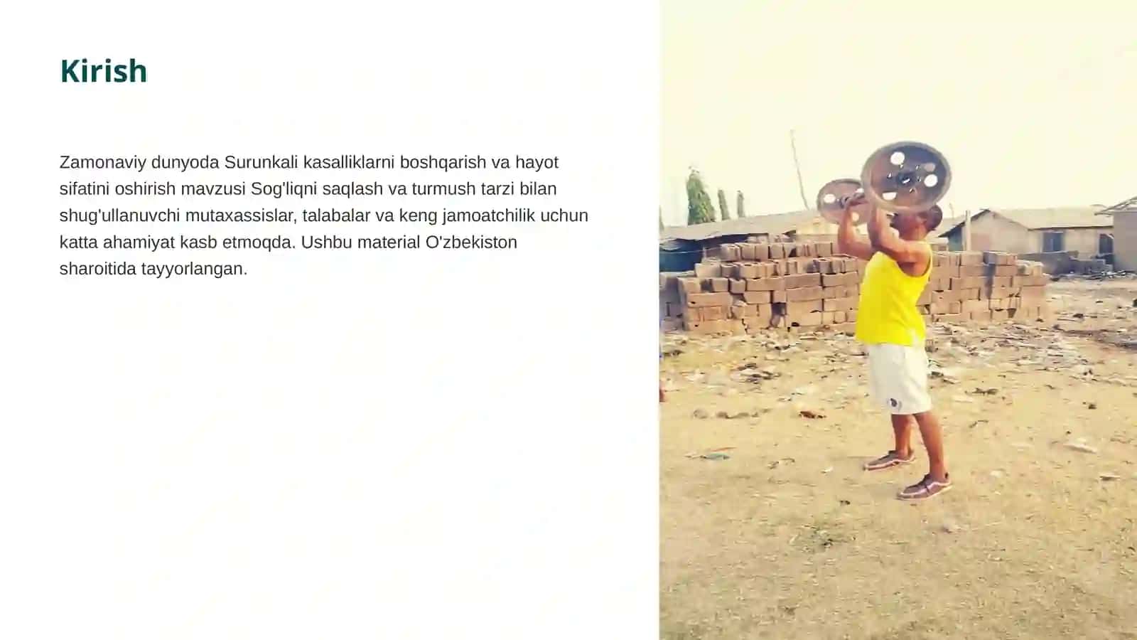 Surunkali kasalliklarni boshqarish va hayot sifatini oshirish 3