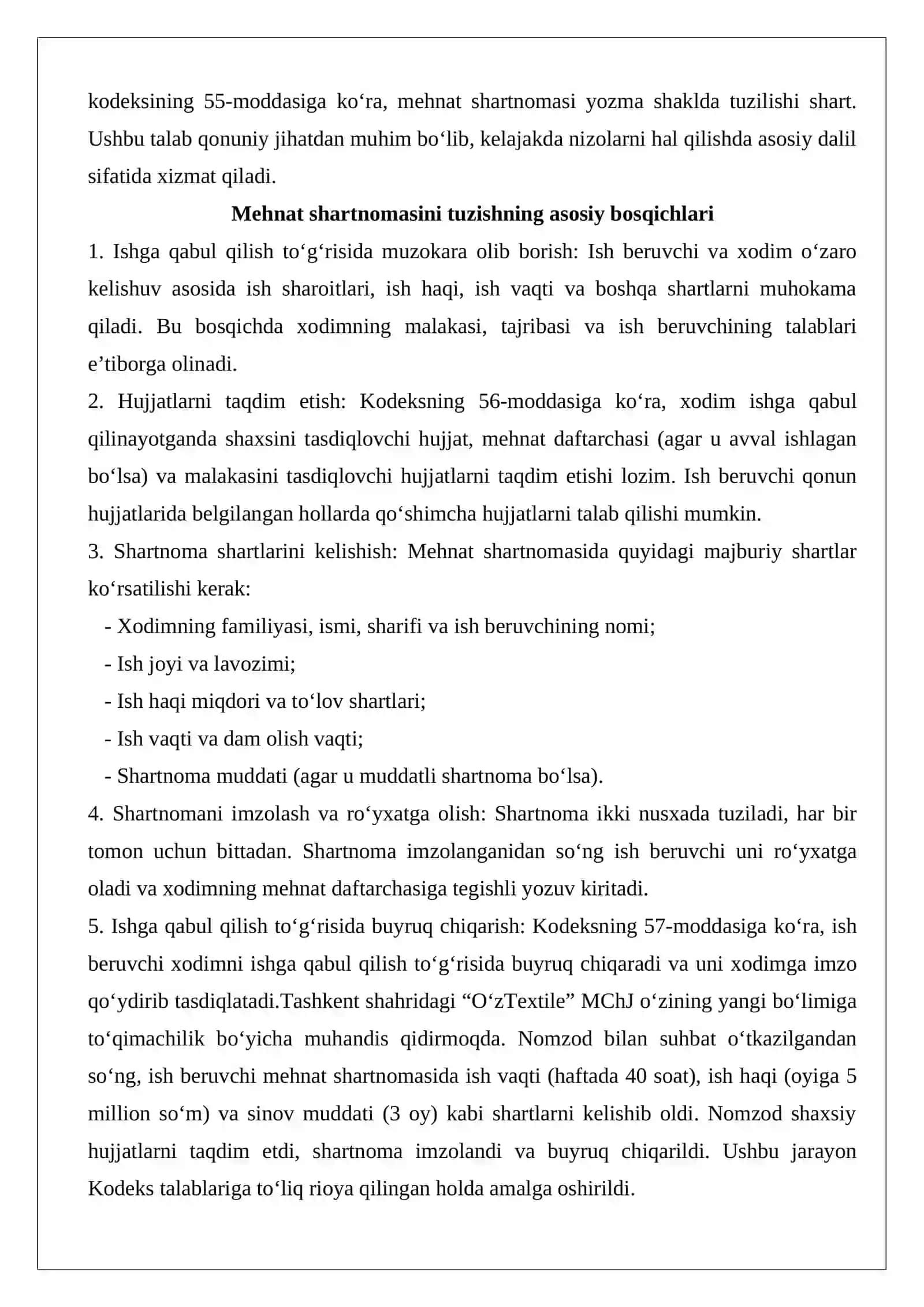 Mehmat shartnomasi tuzish 3