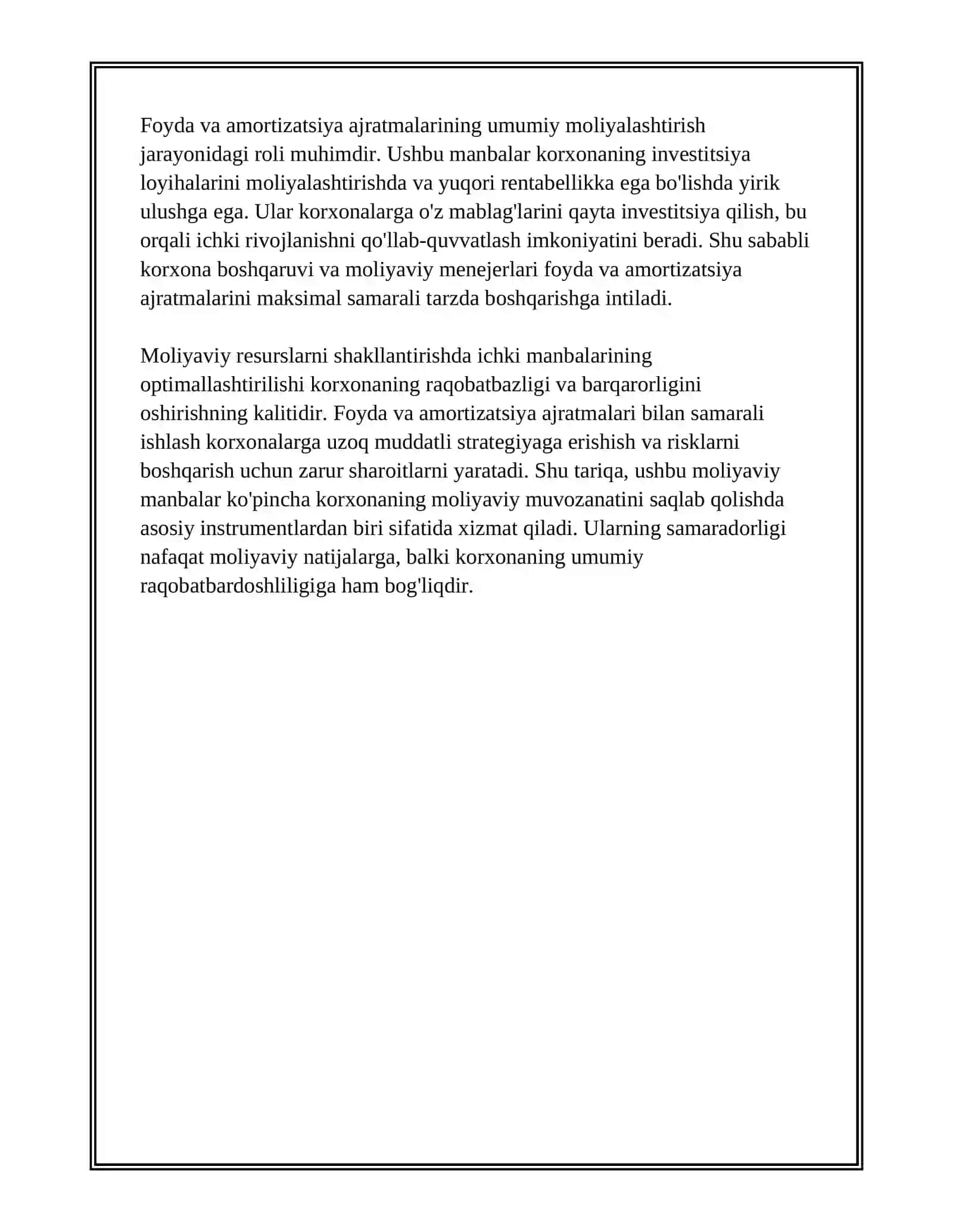MOLIYAVIY RESURUSLARNI SHAKLLANTIRISH MANBALARI 3