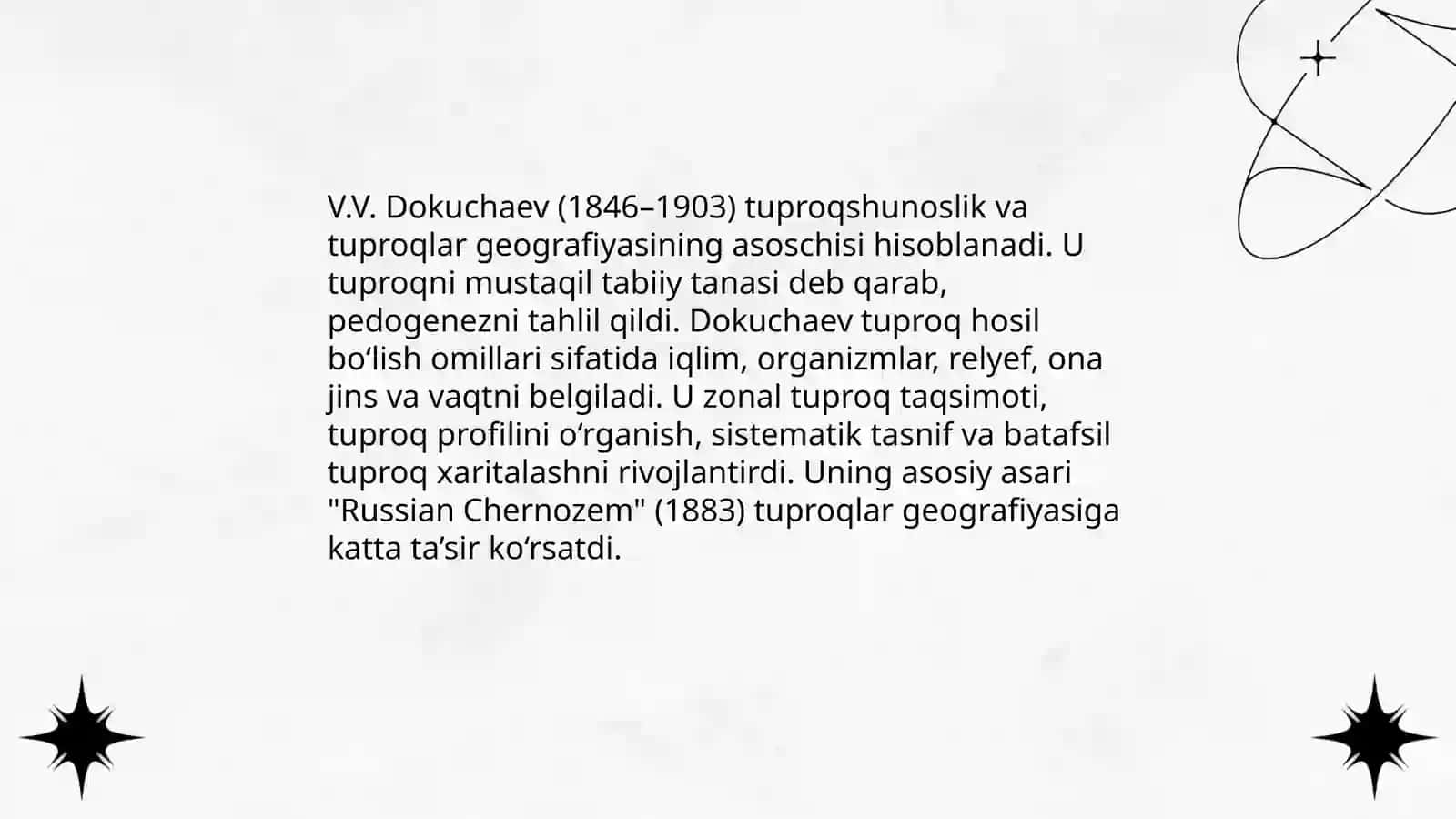 Tuproqlar geografiyasining rivojlanishiga hissa qoʻshgan xorijiy olimlar 3