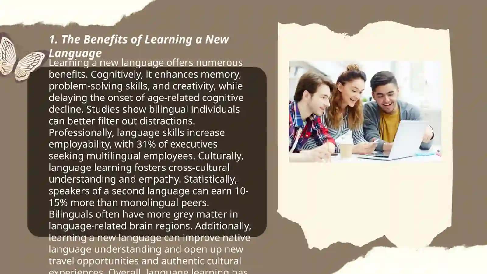 Language Courses Advertisement 3