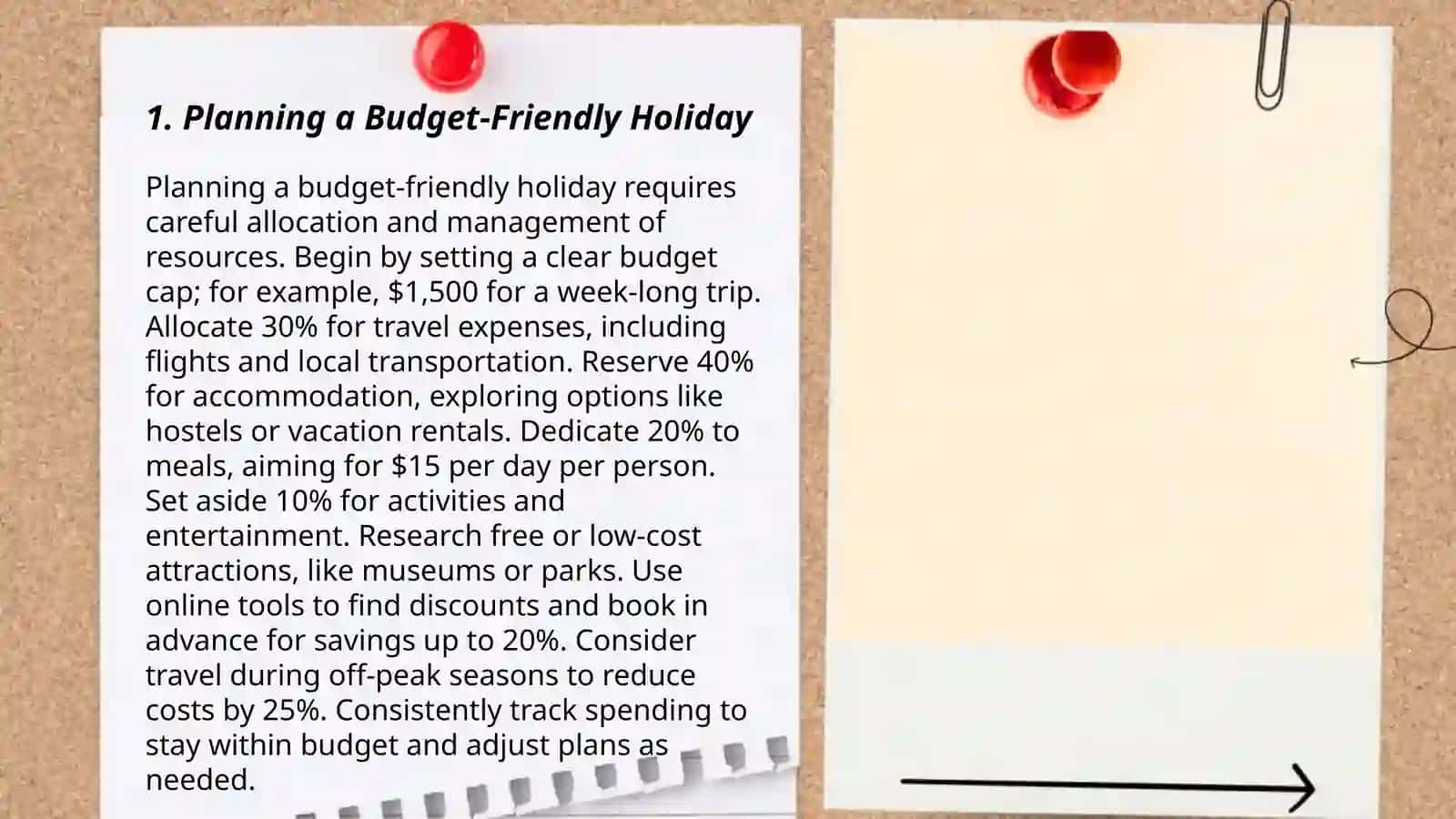 Planning a Budget-Friendly Holiday 3