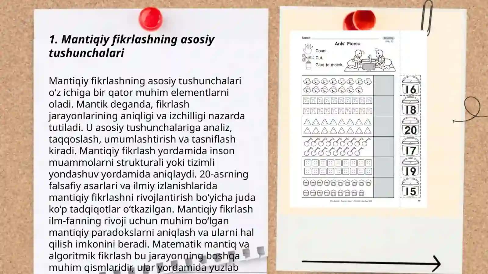 Mantiqiy fikrlashni rivojlantirish 3