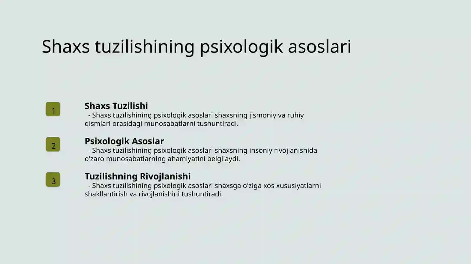 R.B Kettelning Faktorli nazaryasidashaxs tuzilishi muammosi 3