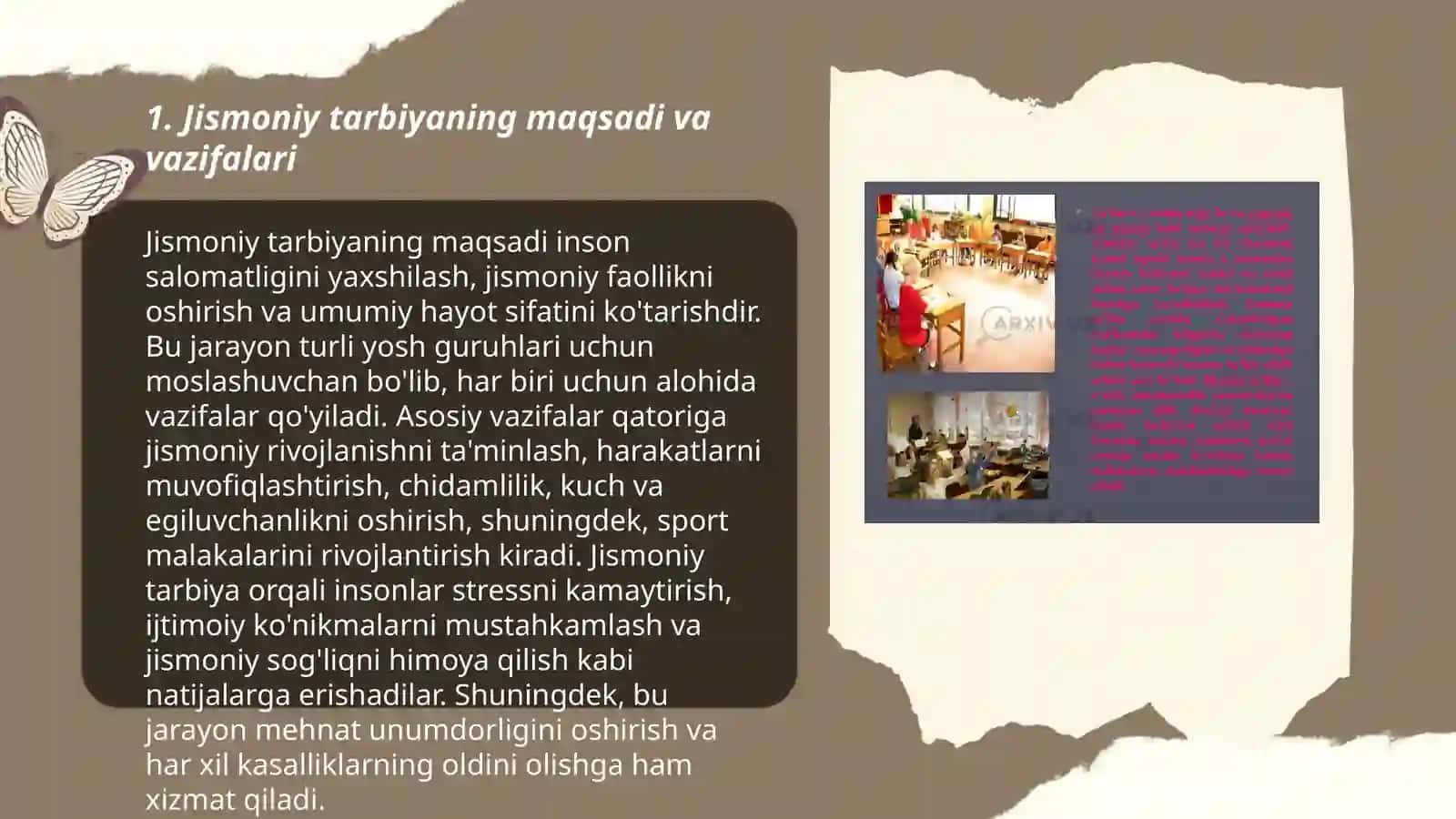 Bolalar jismoniy tarbiyasi fanining predmeti va asosiy tushunchalari 3