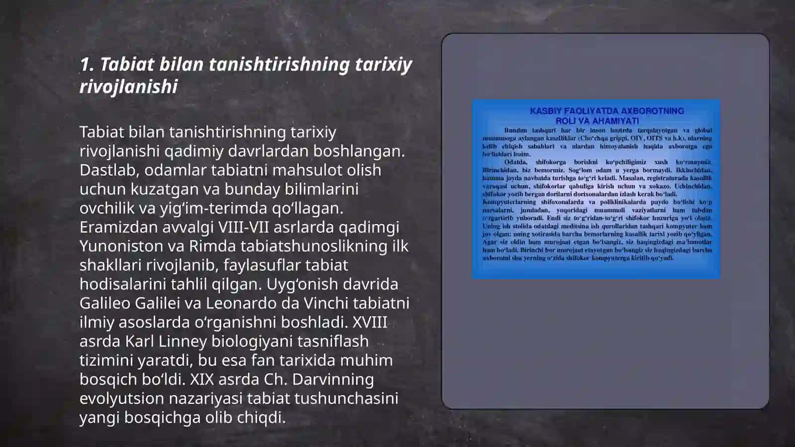 Tabiat bilan tanishtirish metodikasining fan sifatida shakllanishi 3