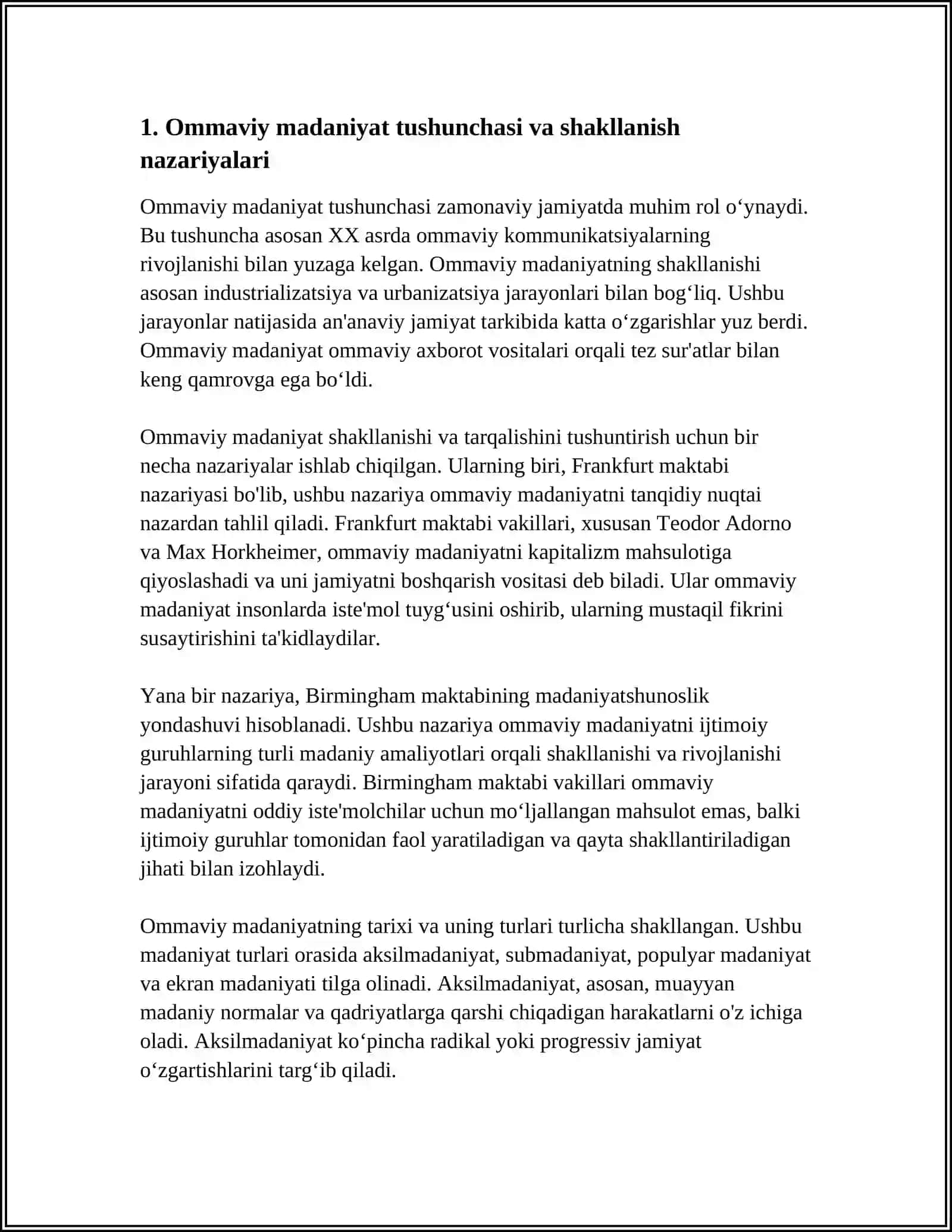 OMMAVIY MADANIYATNING SHAKLLANISH TARIXI VA UNING TURLARI 3