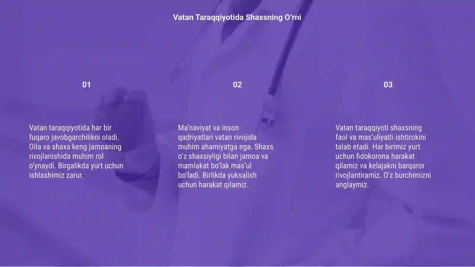 Vatan Taraqqiyotiga Mas'ul 3