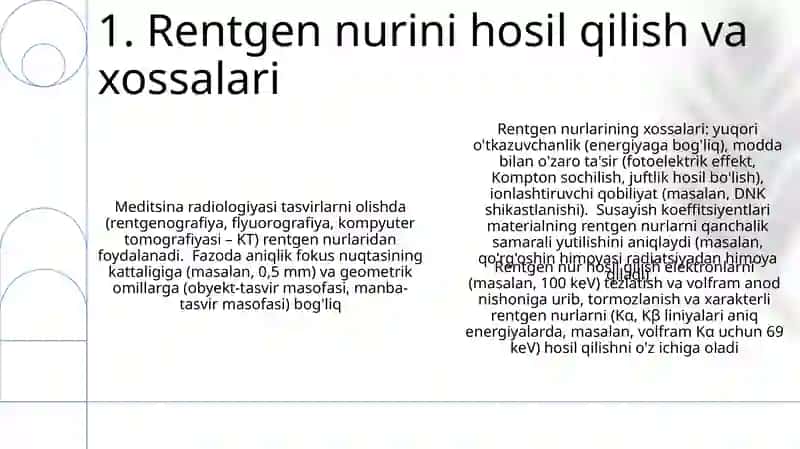 Tibbiy radiologiya fizik va texnik asoslari 3