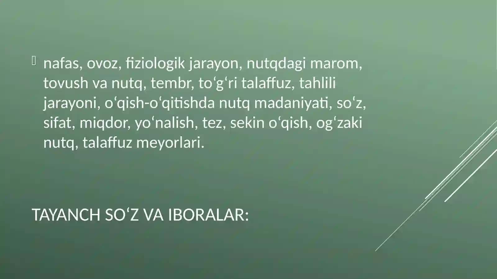 Ifodali oʻqishda talaffuzning oʻrni 3