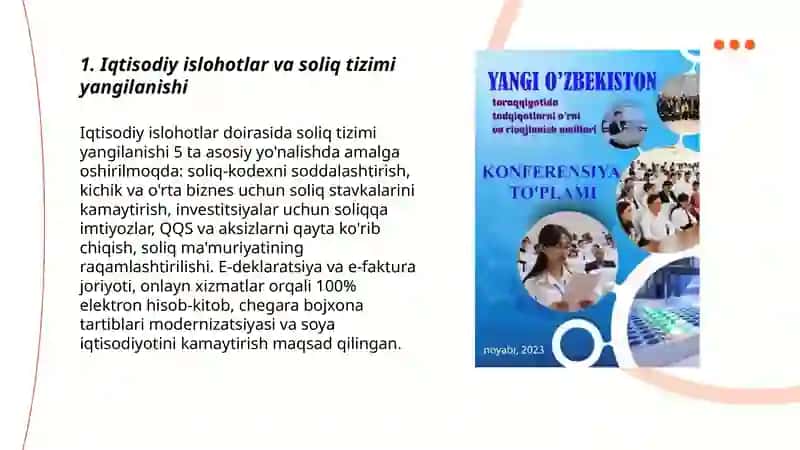 Yangi ozbekistonda amalga oshirilayotgan yangi ozgarishlar 3