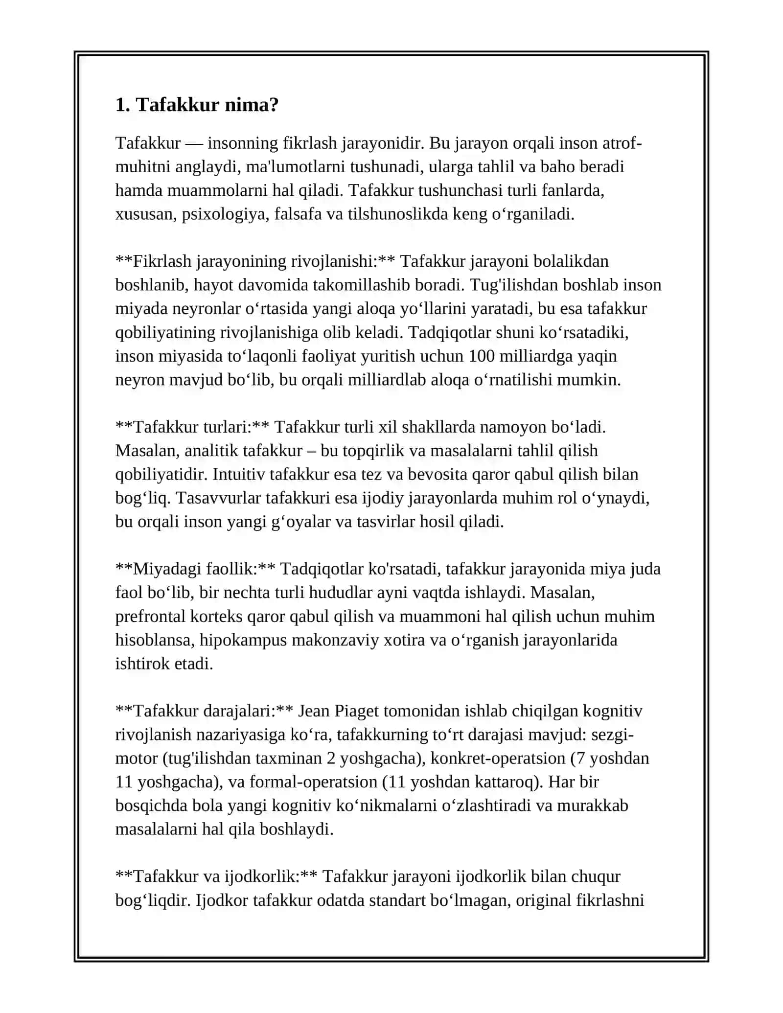 TAFAKKUR XAQIDA 3