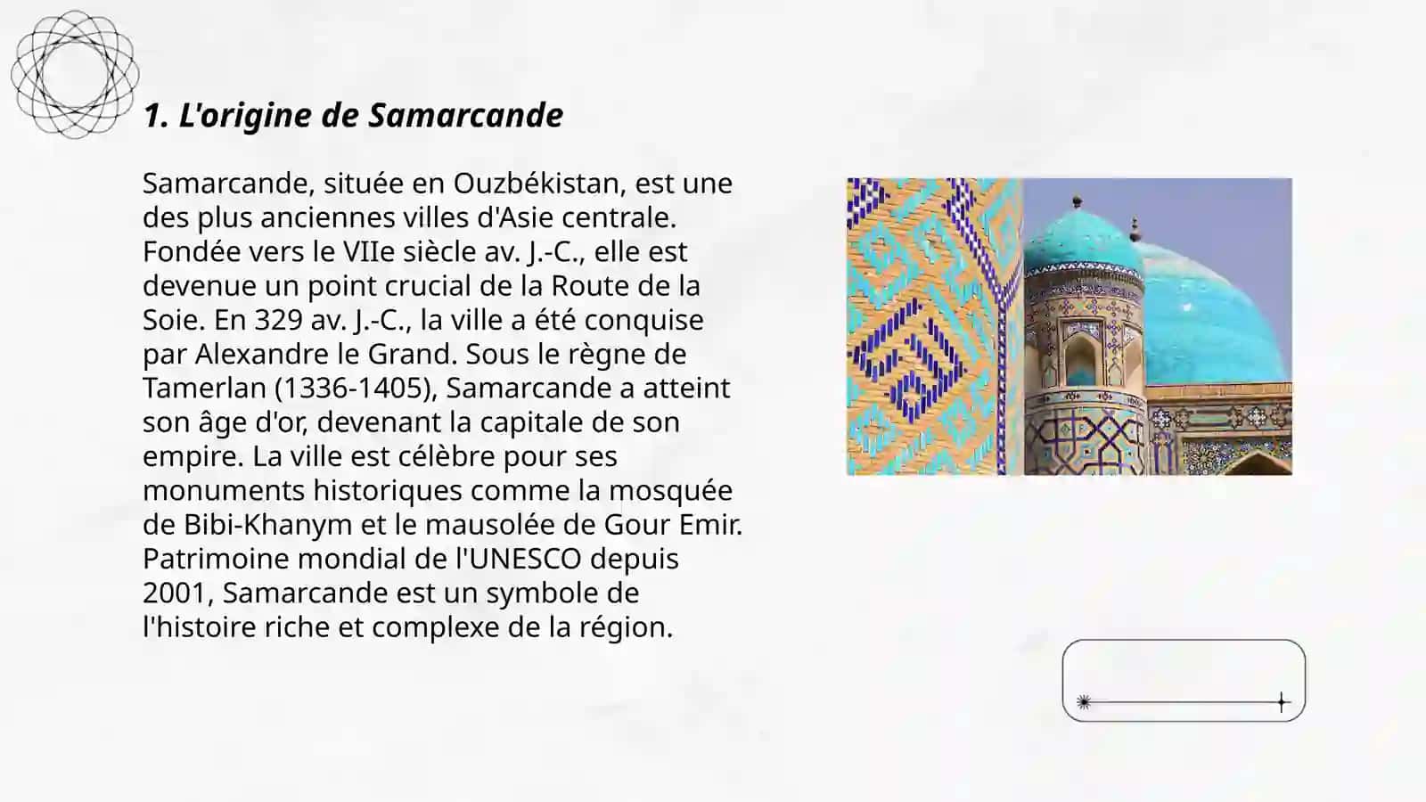 L'histoire de Samarcand 3
