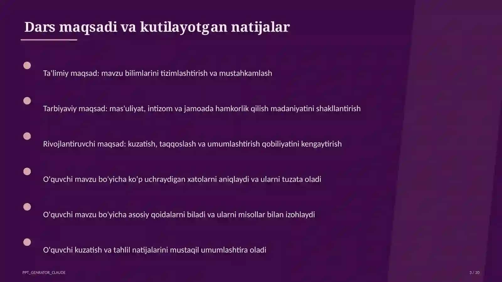 Xaritani o'qish va shartli belgilar (4-sinf) 3