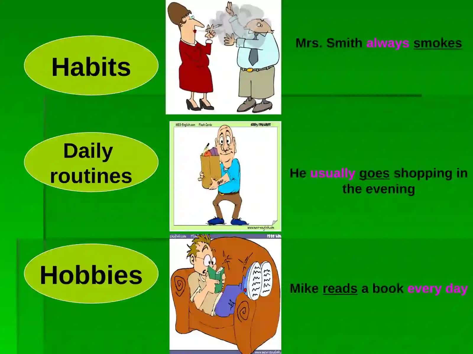 Present Simple 3