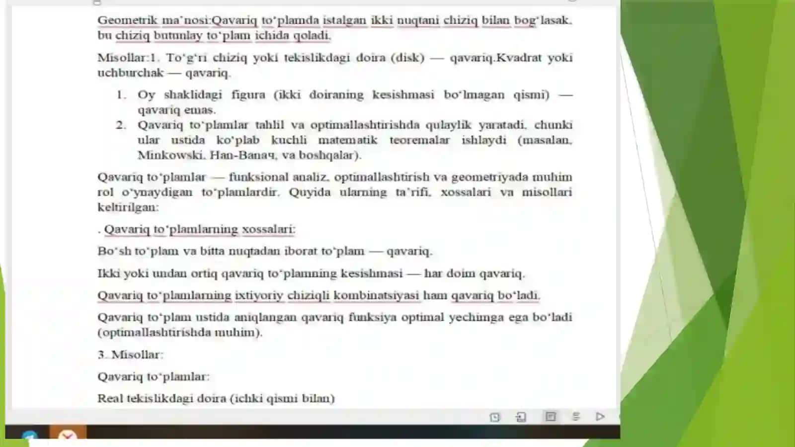 Qavariq To'plam va Qavariq Funksionallar, Xan-Banax Teoremasi 3