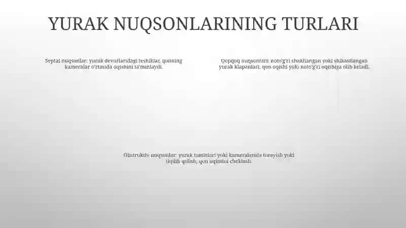 Yurak Nuqsonlari 3