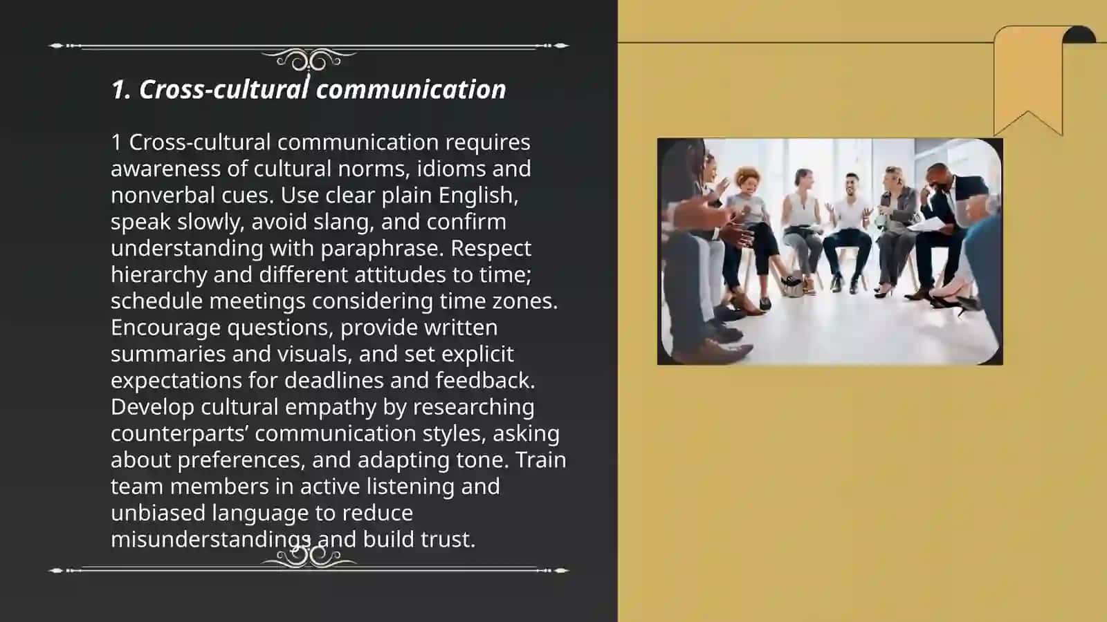 How to work in an internation team 3