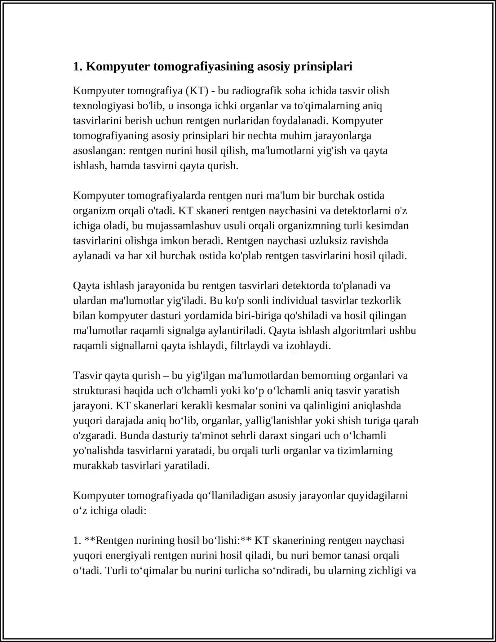 TIBBIYOTDA KOMPYUTER TAMOGRAFIYASI 3