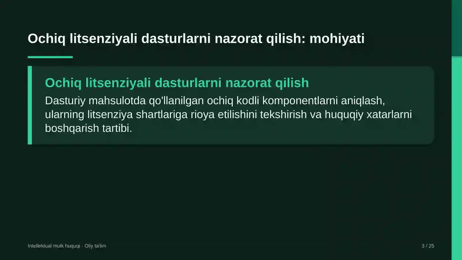 Bolalar shifoxonalarida ochiq litsenziyali dasturlardan foydalanishni nazorat qilish 3