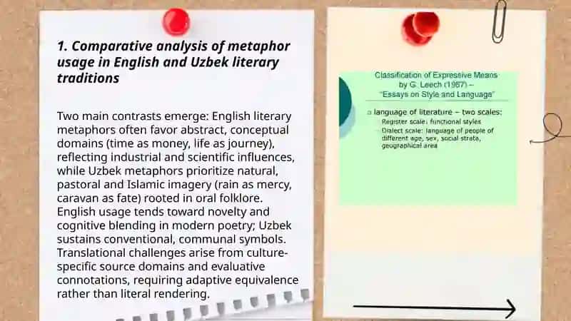 Stylistic devices in English and Uzbek literature: a comparative approach 3