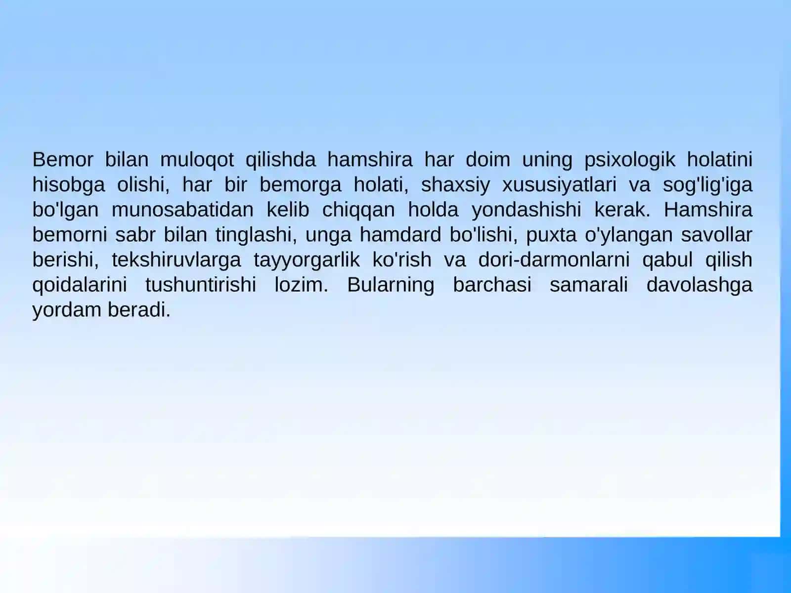 Birlamchi tibbiy-sanitariya yordamida hamshiralik ishi (5-mashg'ulot) 3